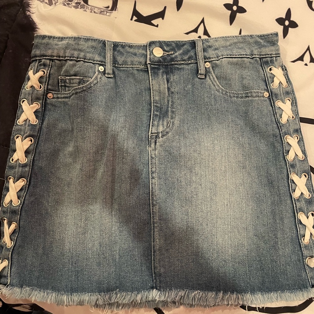 Tractr teen denim skirt